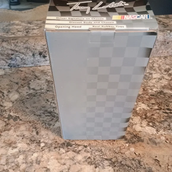 NASCAR Diecast Model Car - Silver and Red - Picture 9 of 9